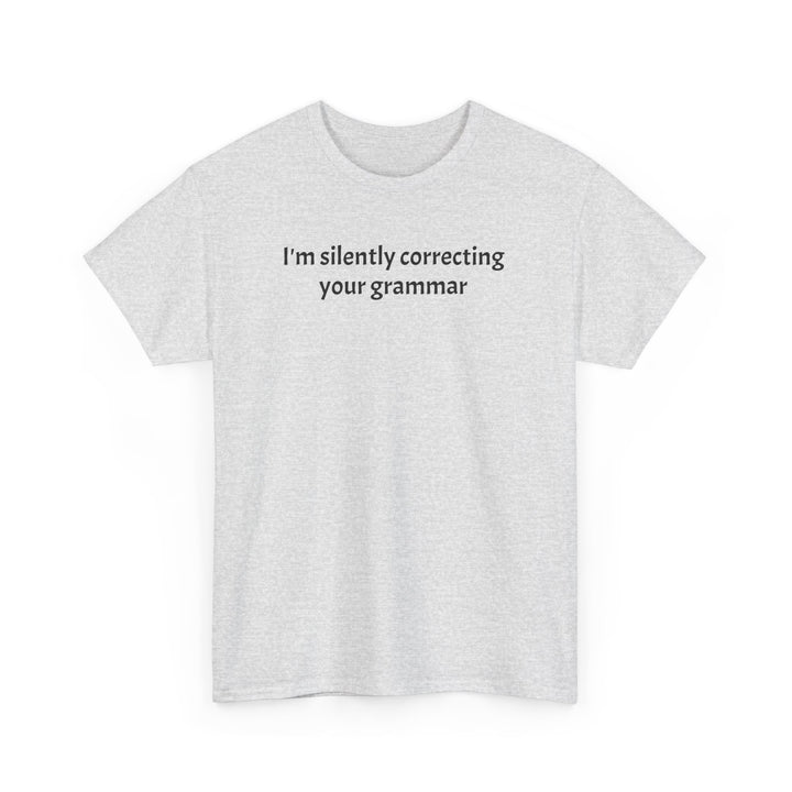 Silently Correcting Your Grammar