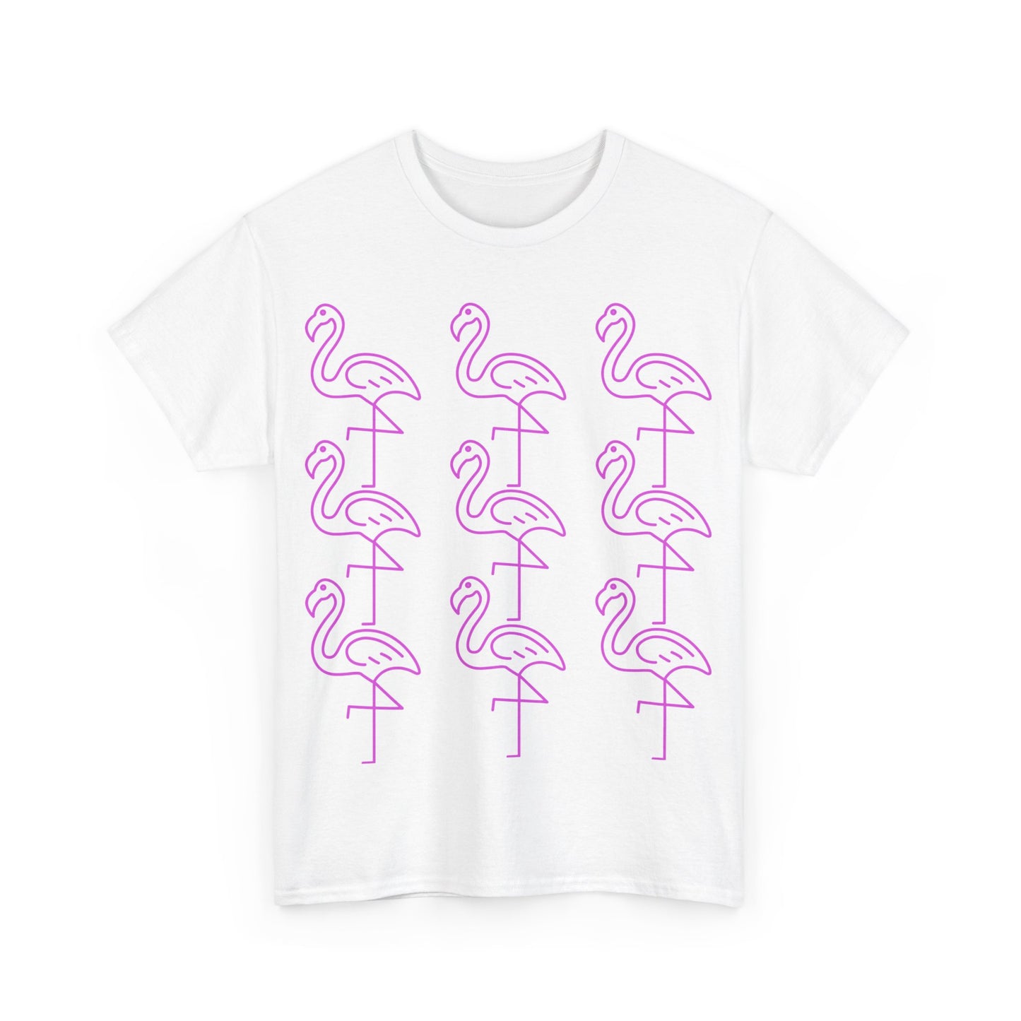 Flamingos Print