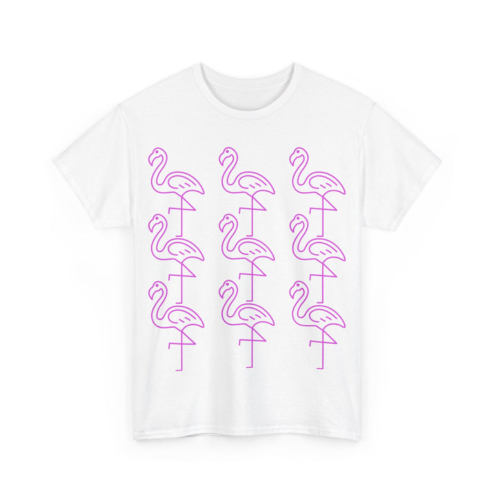 Flamingos Print