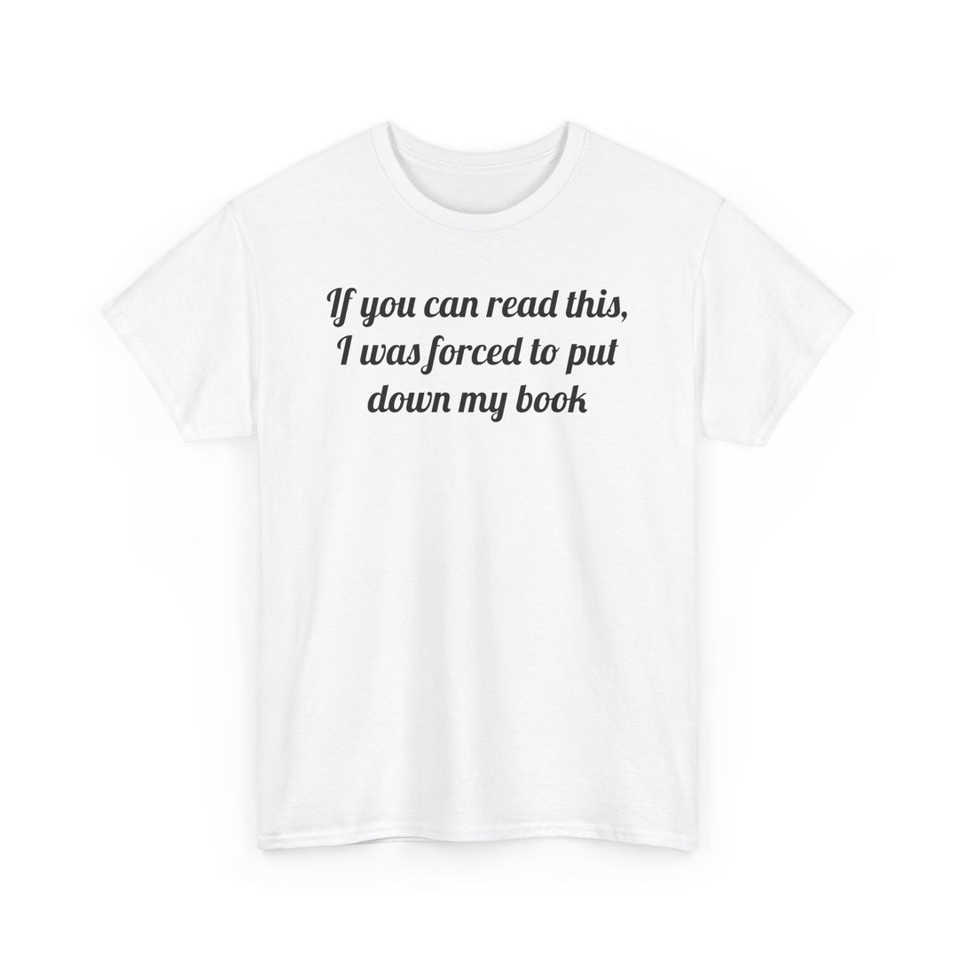 Forced To Put Down My Book