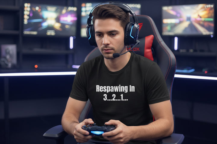 Respawn in 3...2...1... Gamer T-Shirt