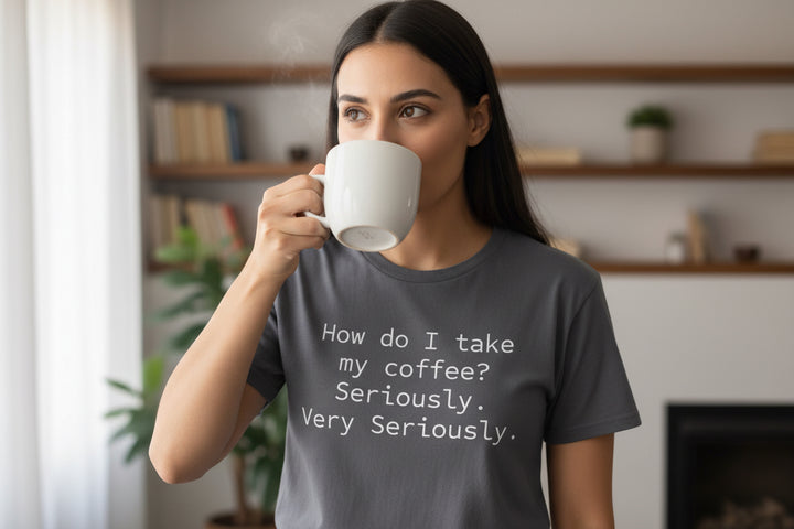 How do I Take My Coffee T-Shirt