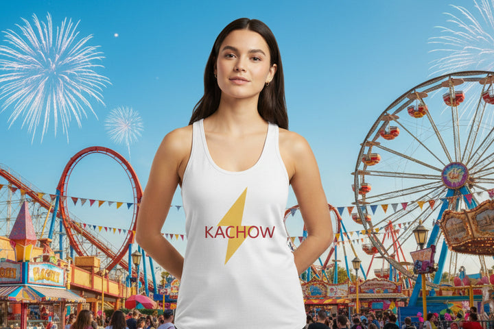 KACHOW “Cars” Racerback Tank