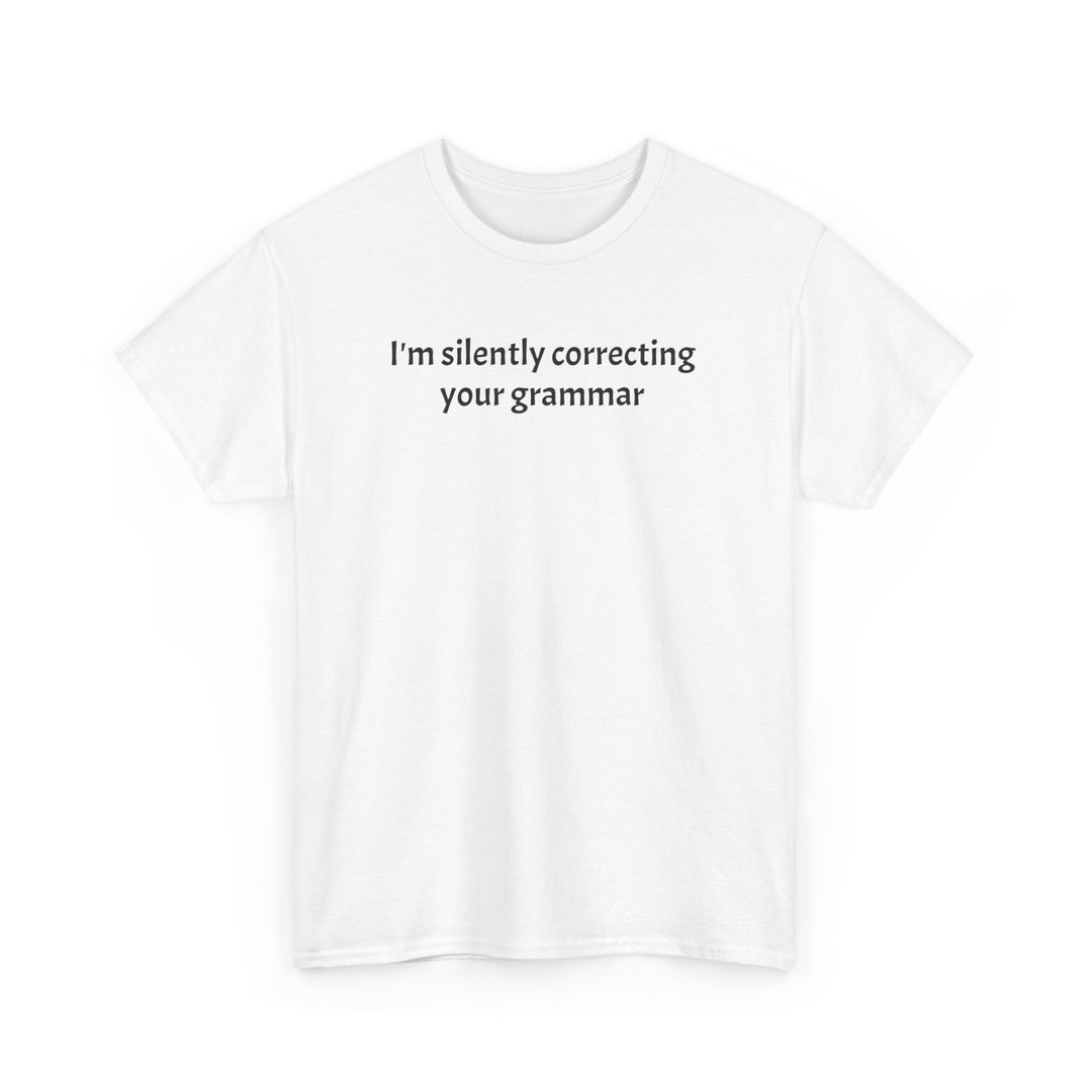 Silently Correcting Your Grammar