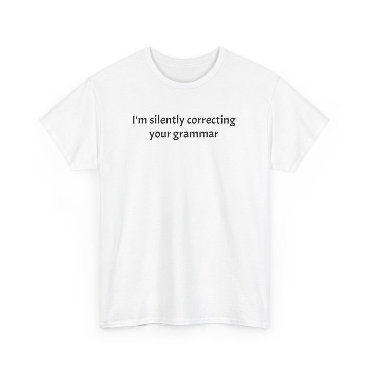 Silently Correcting Your Grammar