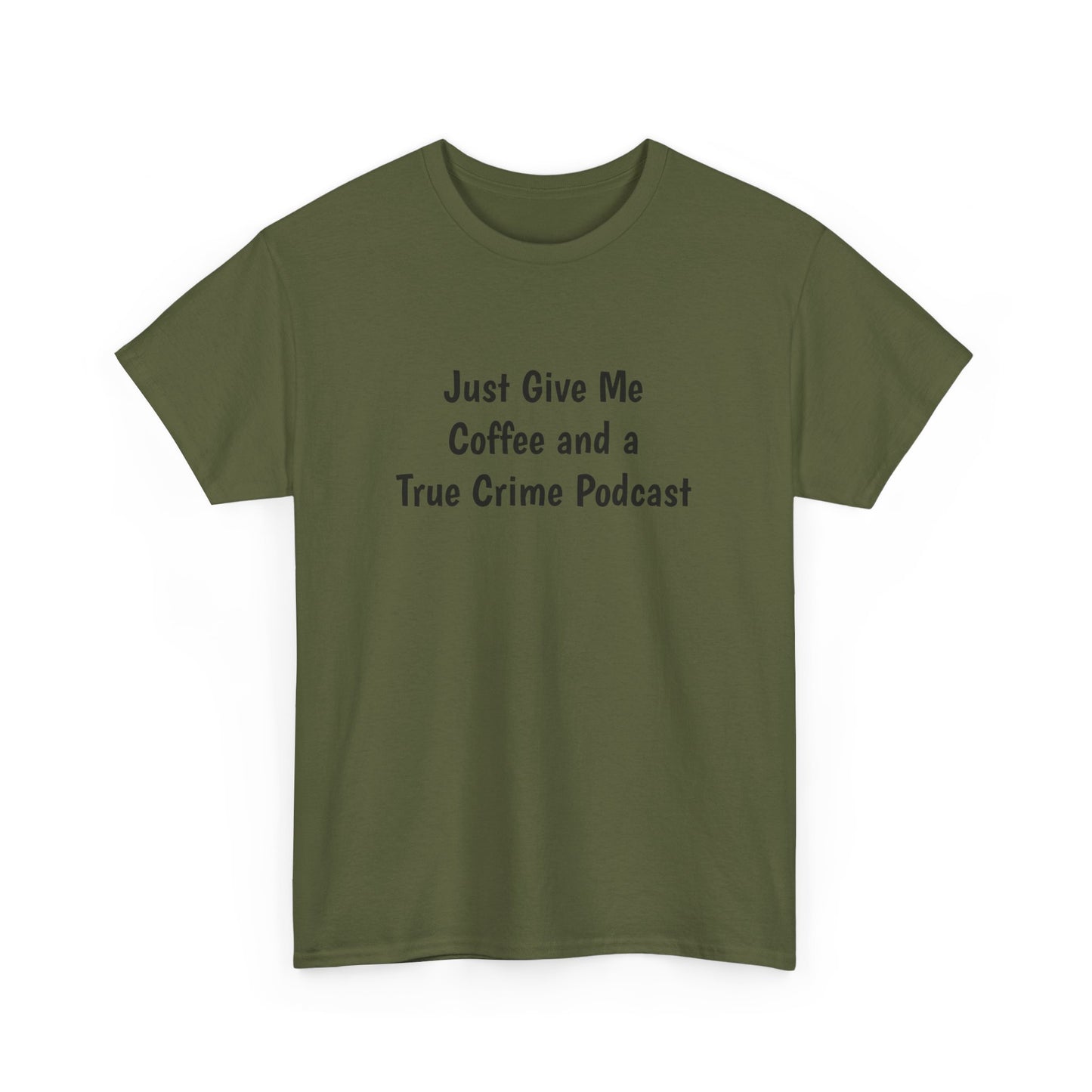 Coffee and True Crime Tee